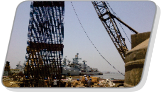 Diaphragm wall at Naval Dockyard, Mumbai